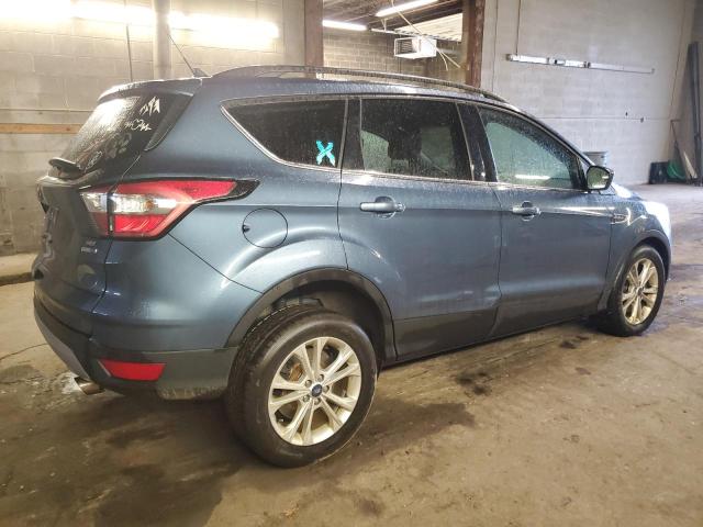 1FMCU9GD5JUC29682 - 2018 FORD ESCAPE SE BLUE photo 3