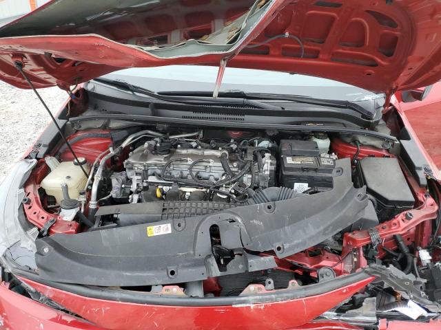 JTDEPMAE3MJ127053 - 2021 TOYOTA COROLLA LE RED photo 11