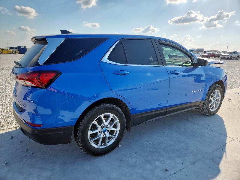 3GNAXKEG8RL240194 - 2024 CHEVROLET EQUINOX LT 蓝色 照片 3