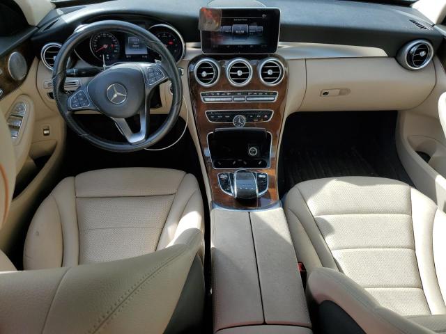 WDDWF4KB6GR150074 - 2016 MERCEDES-BENZ C 300 4MATIC BLACK photo 8