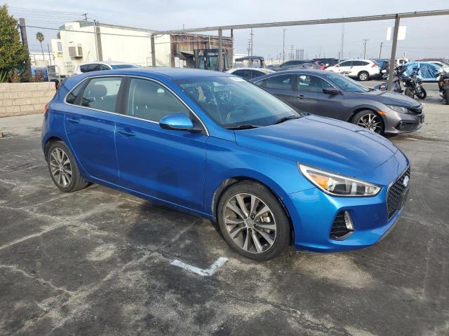 KMHH35LE5JU011922 - 2018 HYUNDAI ELANTRA GT BLUE photo 4