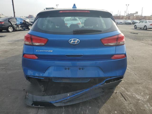 KMHH35LE5JU011922 - 2018 HYUNDAI ELANTRA GT BLUE photo 6