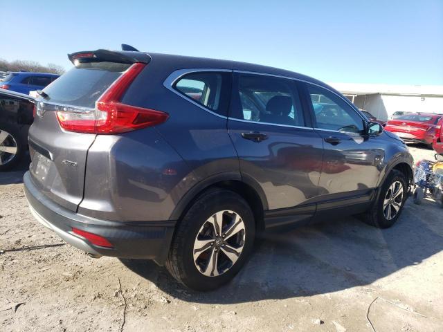 2HKRW6H30JH202459 - 2018 HONDA CR-V LX GRAY photo 3