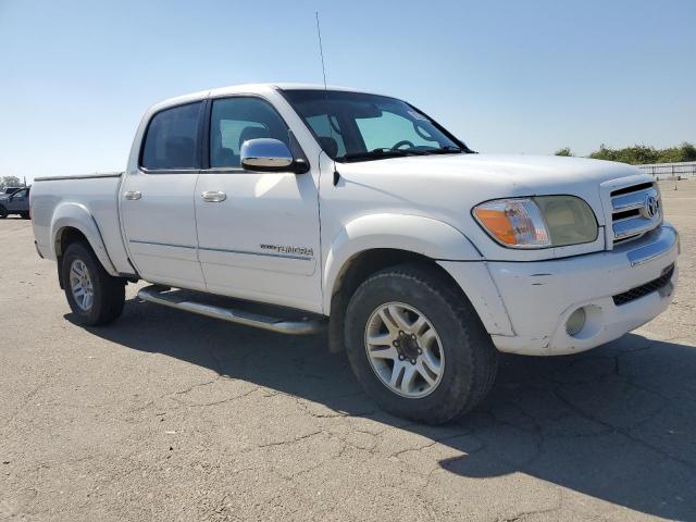 5TBET34136S516207 - 2006 TOYOTA TUNDRA DOUBLE CAB SR5 WHITE photo 4