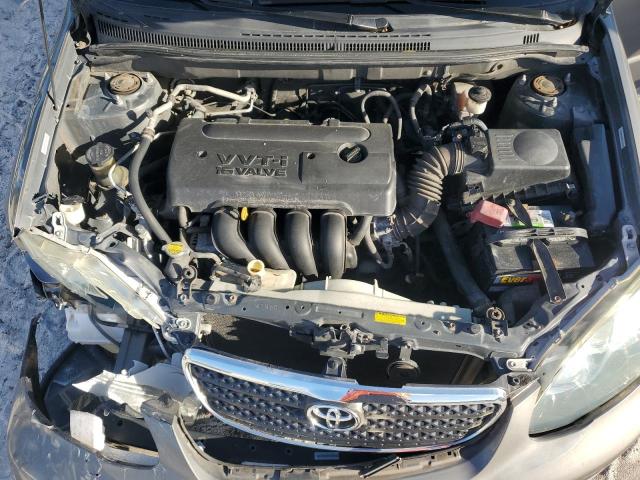 1NXBR32E86Z650443 - 2006 TOYOTA COROLLA CE GRAY photo 11