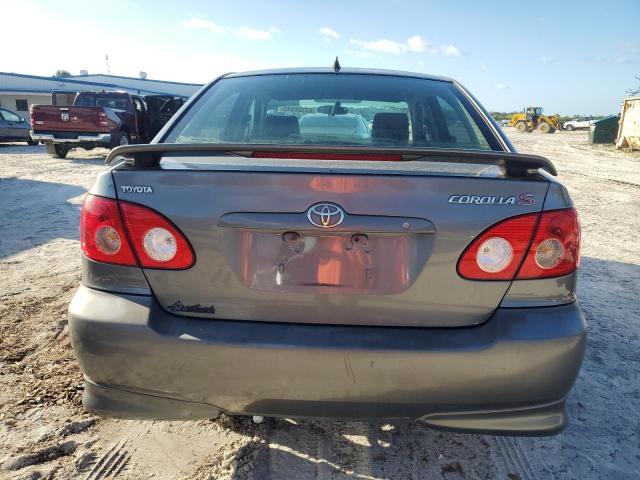 1NXBR32E86Z650443 - 2006 TOYOTA COROLLA CE GRAY photo 6