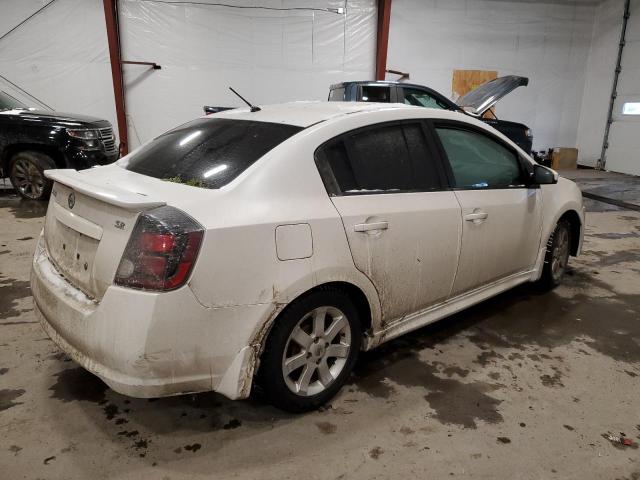 3N1AB6AP1CL731964 - 2012 NISSAN SENTRA 2.0 WHITE photo 3