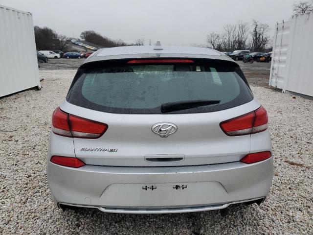 KMHH35LE3JU012602 - 2018 HYUNDAI ELANTRA GT SILVER photo 6