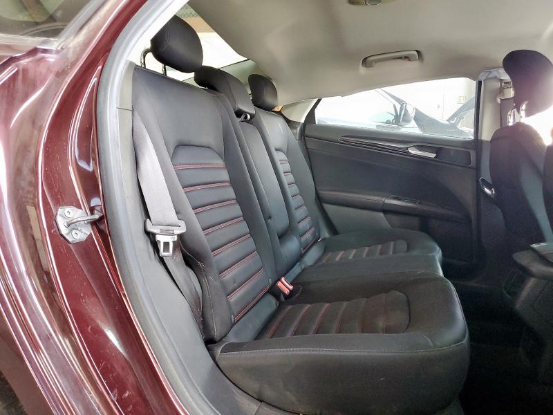 3FA6P0HR7DR361536 - 2013 FORD FUSION SE BURGUNDY photo 10