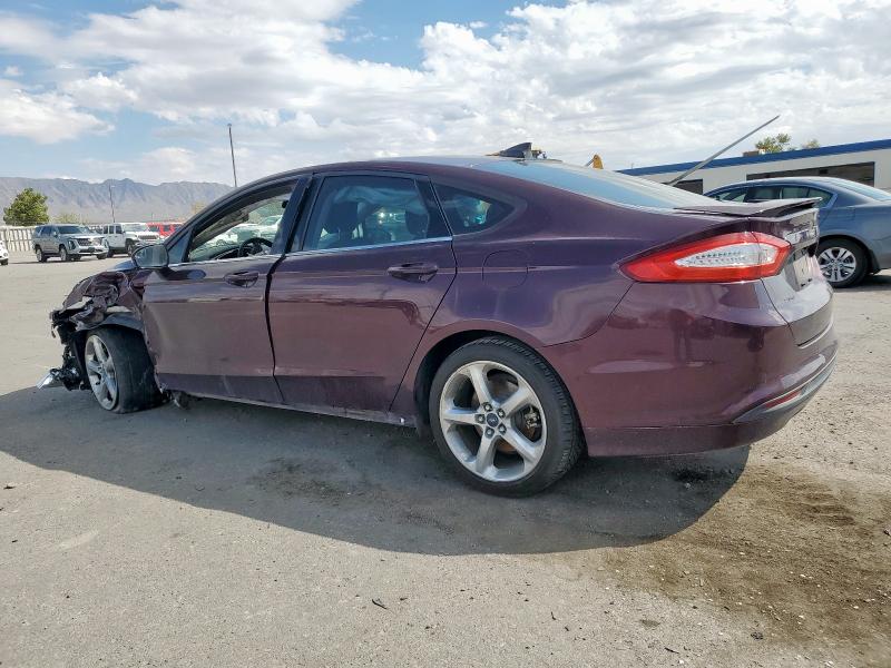 3FA6P0HR7DR361536 - 2013 FORD FUSION SE BURGUNDY photo 2