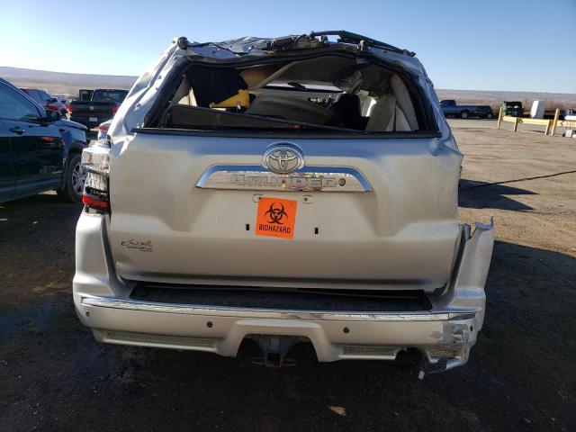 JTEBU5JR5D5134353 - 2013 TOYOTA 4RUNNER SR5 SILVER photo 6