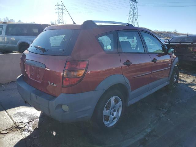 5Y2SM65826Z414948 - 2006 PONTIAC VIBE RED photo 3