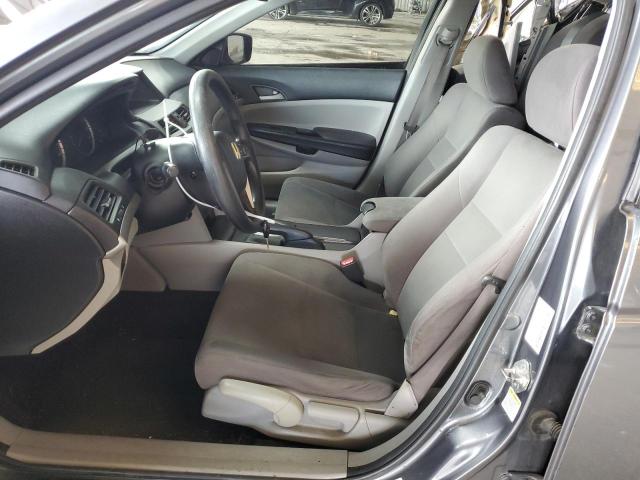 1HGCP2F38CA163677 - 2012 HONDA ACCORD LX GRAY photo 7