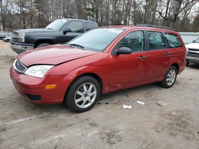 1FAHP36N55W162185 - 2005 FORD FOCUS ZXW RED photo 1