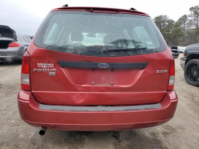 1FAHP36N55W162185 - 2005 FORD FOCUS ZXW RED photo 6