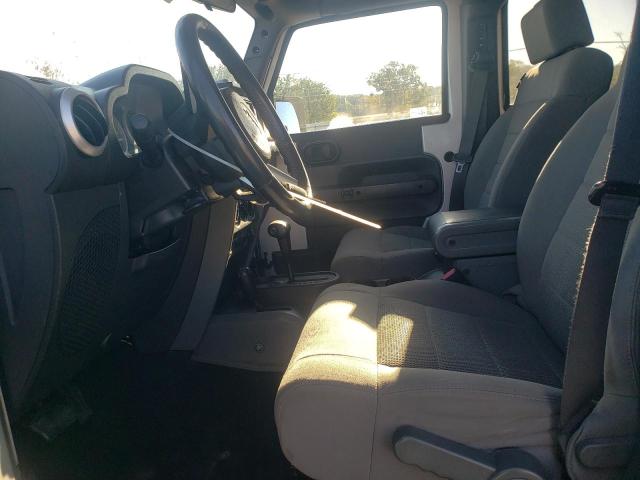 1J8GA59148L544234 - 2008 JEEP WRANGLER U SAHARA SILVER photo 7