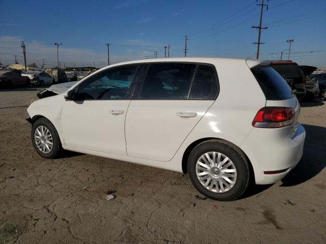WVWDB7AJ2CW324001 - 2012 VOLKSWAGEN GOLF WHITE photo 2