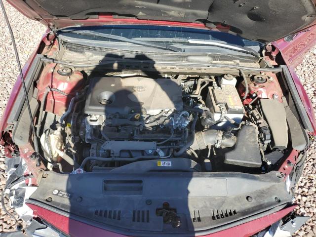 4T1C11AK9NU640719 - 2022 TOYOTA CAMRY LE MAROON photo 11