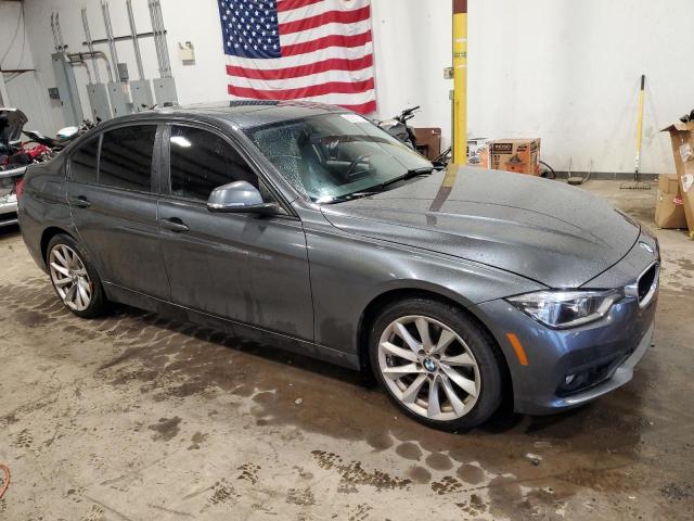 WBA8A3C55JA358633 - 2018 BMW 320 XI GRAY photo 4