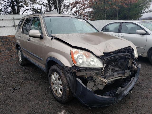 SHSRD78886U419005 - 2006 HONDA CR-V EX TAN photo 4