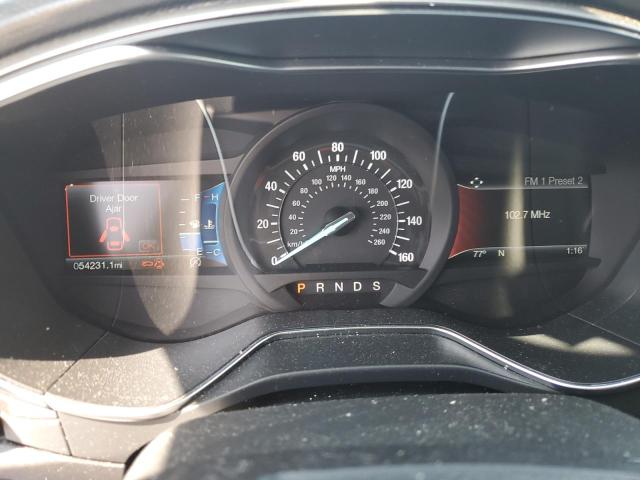 3FA6P0HD2HR368128 - 2017 FORD FUSION SE BLUE photo 9