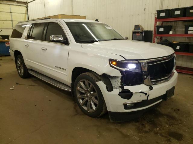 1GNSKKKC0FR246077 - 2015 CHEVROLET SUBURBAN K1500 LTZ WHITE photo 4