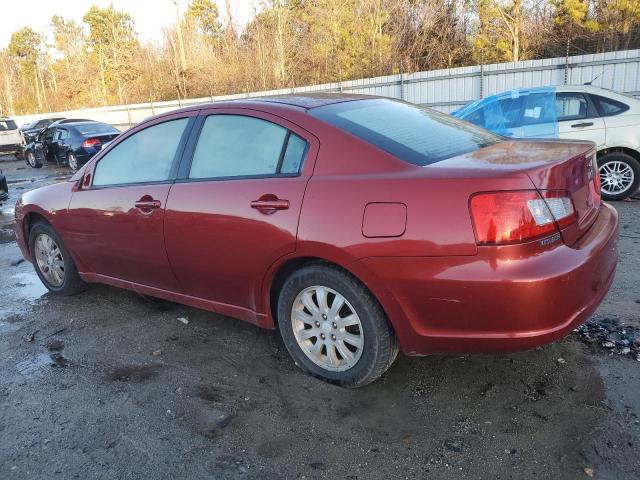 4A3AB36F29E026351 - 2009 MITSUBISHI GALANT ES RED photo 2