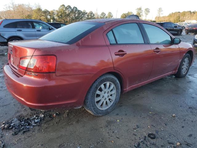 4A3AB36F29E026351 - 2009 MITSUBISHI GALANT ES RED photo 3