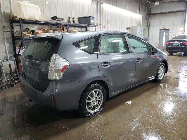 JTDZN3EU1C3023389 - 2012 TOYOTA PRIUS V CHARCOAL photo 3