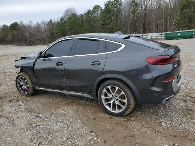 5UXCY4C02L9D42964 - 2020 BMW X6 SDRIVE 40I BLACK photo 2