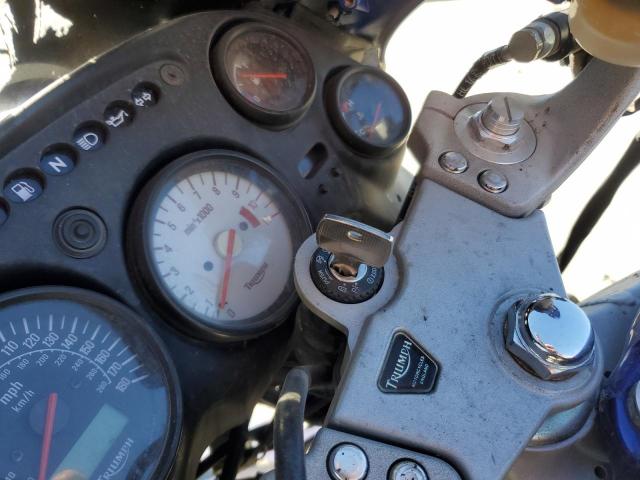 SMT600FM41J121440 - 2001 TRIUMPH MOTORCYCLE SPRINT ST Blau Foto 8