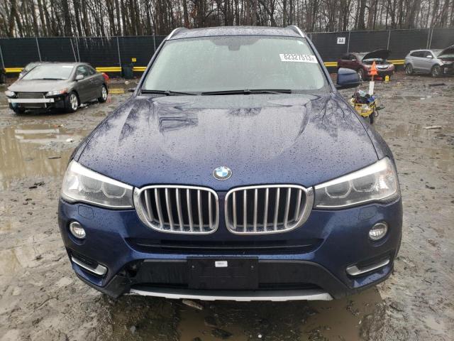 5UXWX9C50G0D65078 - 2016 BMW X3 XDRIVE28I BLUE photo 5