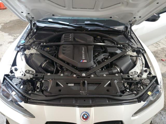 WBS43AZ00NCK57076 - 2022 BMW M4 COMPETITION WHITE photo 11