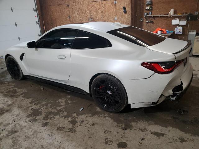 WBS43AZ00NCK57076 - 2022 BMW M4 COMPETITION WHITE photo 2