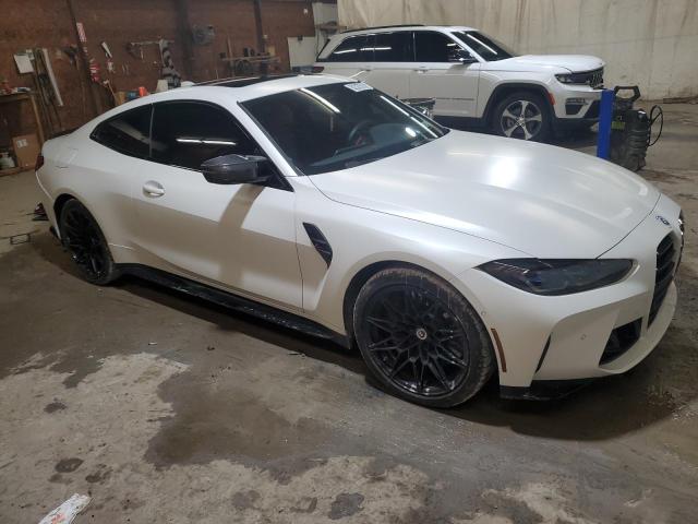 WBS43AZ00NCK57076 - 2022 BMW M4 COMPETITION WHITE photo 4