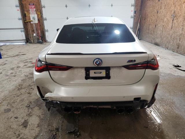 WBS43AZ00NCK57076 - 2022 BMW M4 COMPETITION WHITE photo 6