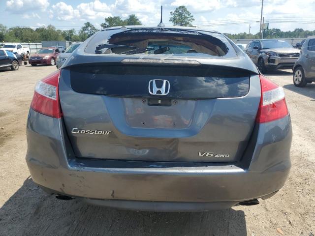 5J6TF2H5XCL012306 - 2012 HONDA CROSSTOUR EXL ნაცრისფერი ფოტო 6