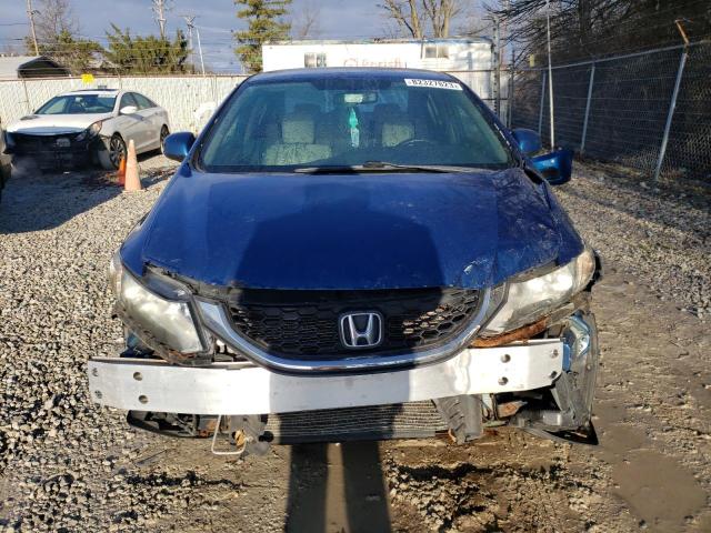 19XFB2F58DE072676 - 2013 HONDA CIVIC LX BLUE photo 5