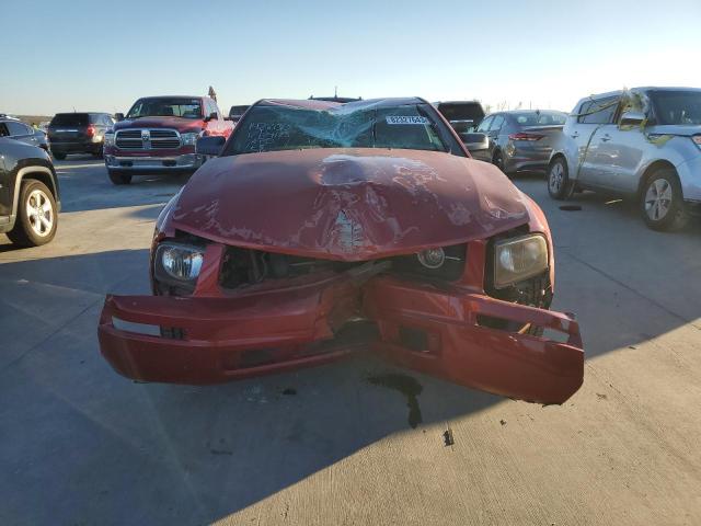 1ZVHT80N985133436 - 2008 FORD MUSTANG RED photo 5