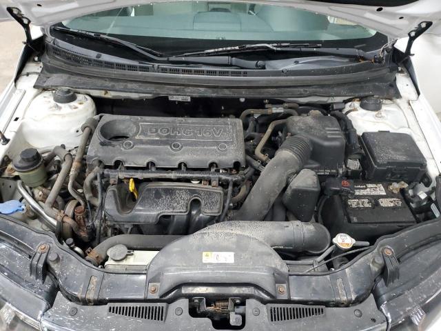 KNAFU5A23D5656968 - 2013 KIA FORTE EX WHITE photo 11
