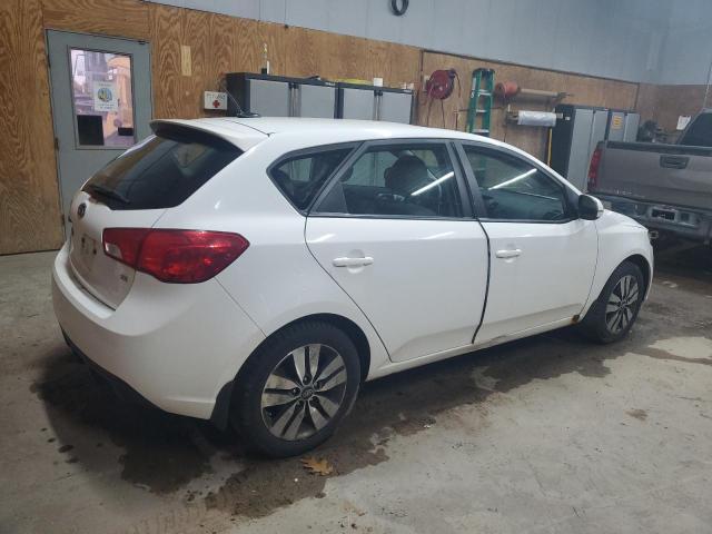 KNAFU5A23D5656968 - 2013 KIA FORTE EX WHITE photo 3