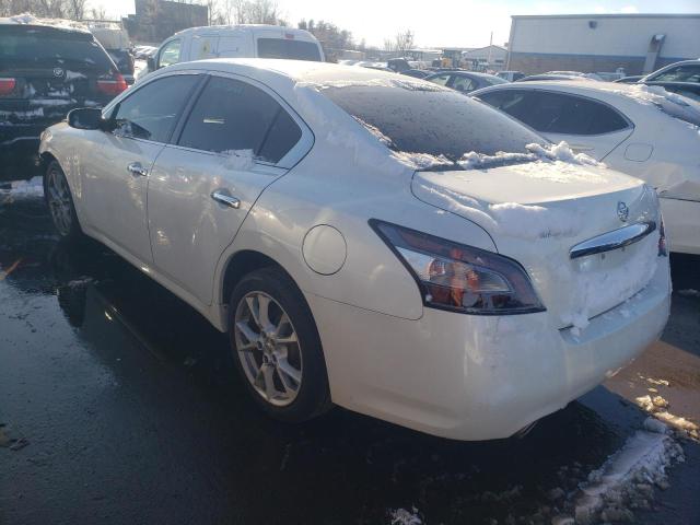 1N4AA5AP5EC449745 - 2014 NISSAN MAXIMA S WHITE photo 2