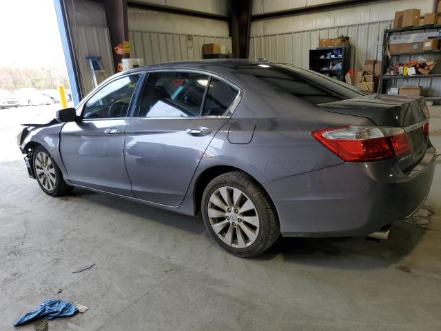 1HGCR3F85FA004180 - 2015 HONDA ACCORD EXL GRAY photo 2