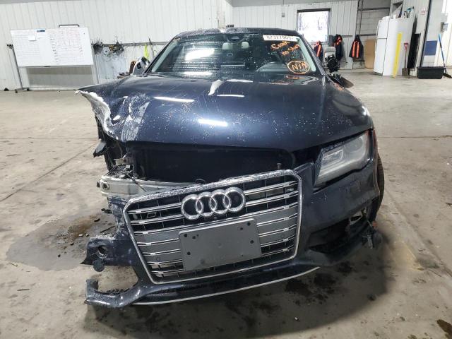 WAU32AFC1DN086147 - 2013 AUDI S7 PRESTIGE BLUE photo 5