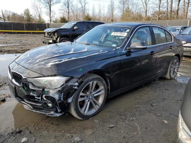 WBA8B9G59HNU51412 - 2017 BMW 330 I BLACK photo 1