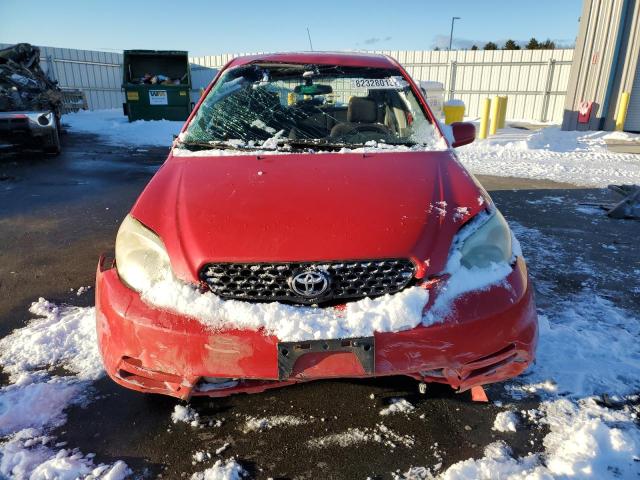 2T1LR32E44C170872 - 2004 TOYOTA COROLLA MA BASE RED photo 5