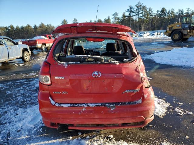 2T1LR32E44C170872 - 2004 TOYOTA COROLLA MA BASE RED photo 6