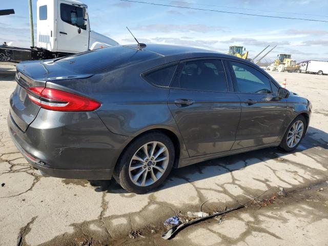 3FA6P0H72HR186469 - 2017 FORD FUSION SE CHARCOAL photo 3