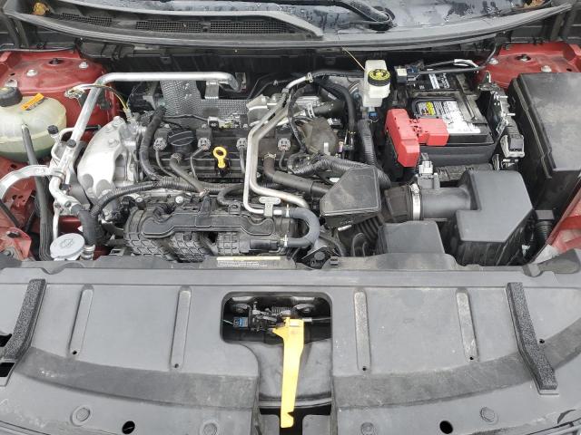 5N1AT3BA3MC692032 - 2021 NISSAN ROGUE SV RED photo 12