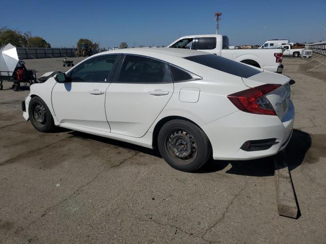 2HGFC2F67KH518664 - 2019 HONDA CIVIC LX WHITE photo 2